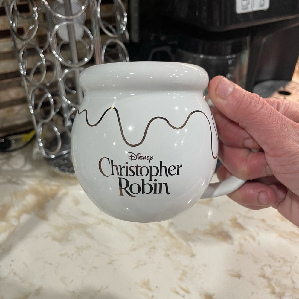 Disney Christopher Robin White and Gold Mug - Picture 6 of 6